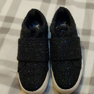 Dolce Vita Sparkly Black Platform shoes 9.5